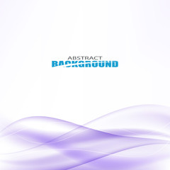 Blue curve abstract background vector illustration