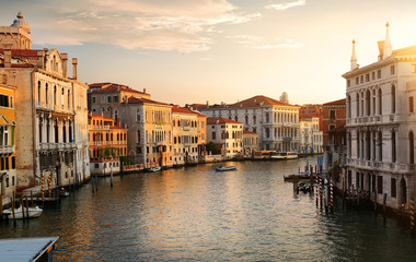 Venice at the dawn - obrazy, fototapety, plakaty
