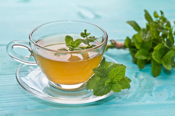 Mint tea. Mint