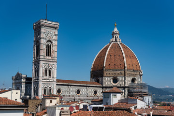 Fototapeta premium Roof of the Duomo Santa Maria del Fiore.