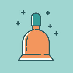 Merry christmas icons and elements design