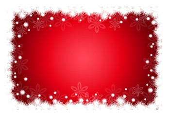 Новогодний красный фон