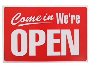 Open Sign