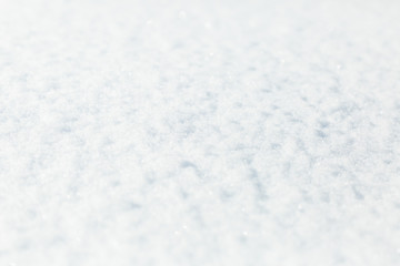 background, fresh snow texture in blue tone