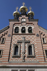 Fototapeta na wymiar Alexander Nevsky Church - Copenhagen - Denmark