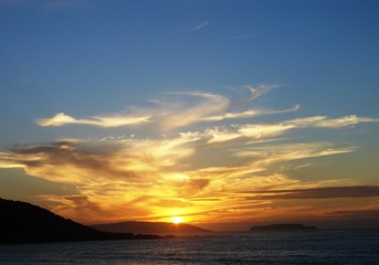 atardecer