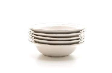 bowl on white background