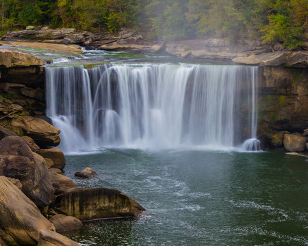 Cumberland Falls In Kentucky