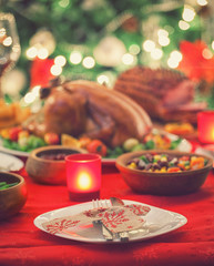 Christmas Place Setting