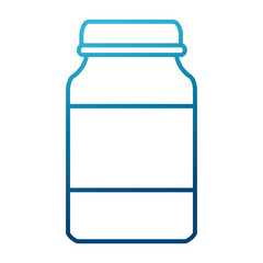 plastic product bottle icon vector illustration graphic design
