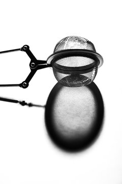 Tea strainer. Abstractions of my kitchen.