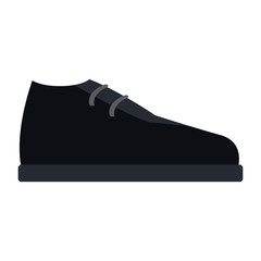 Elegant male shoe icon vector illustration graphic design