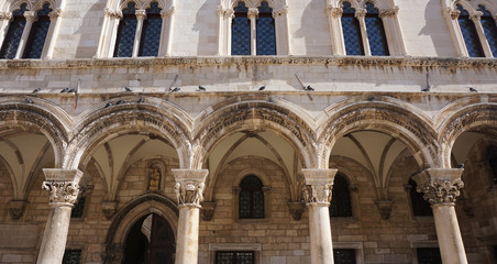 historical old town of dubrovnik in croatia