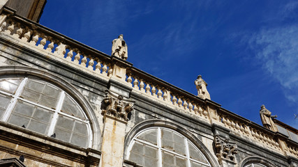 historical old town of dubrovnik in croatia