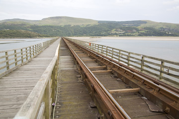 Barmouth Railway Bridge; Wales