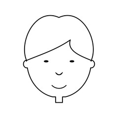 man face  vector illustration