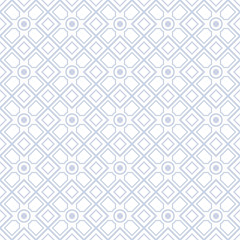 Vector retro geometric seamless pattern. Arabic pattern. Grey subtle vintage seamless background.