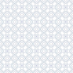 Vector retro geometric seamless pattern. Arabic pattern. Grey subtle vintage seamless background.