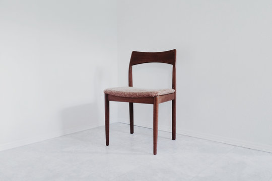 Chair in an empty room