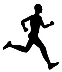 Fototapeta na wymiar Running sport symbol vector eps 10