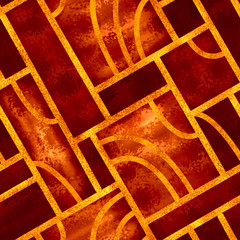 art deco style seamless pattern