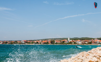Kiting in Croatia