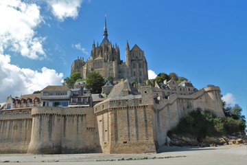 Mont Saint Michel - UNESCO world heritage, Normandy, France 