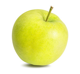Fresh apple isolated on white background with clipping path