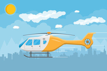 Helicopter transport aerial vehicle with propeller