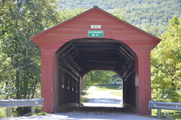 Vermont covered bridge