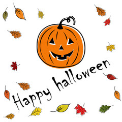 Happy halloween icon