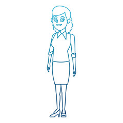 School teacher cartoon icon vector illustration graphic design