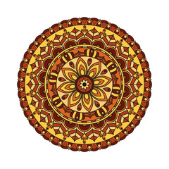 Flower Mandalas. Vintage decorative elements. Oriental pattern, vector illustration. Islam, Arabic, Indian, turkish, pakistan, chinese, ottoman motifs