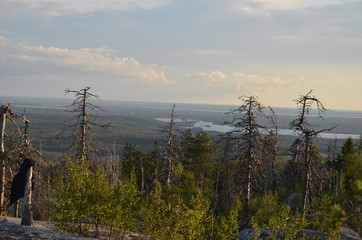 view from the mountain