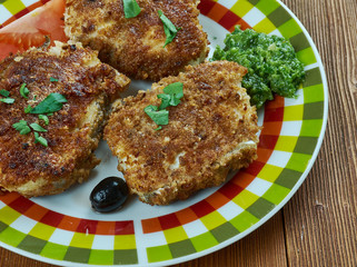 Fried carp in Romanian