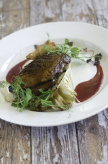 Roast duck breast