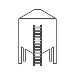 Silos storage icon 
