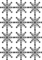 Geometric abstract background