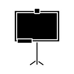 School blackboard isolated icon vector illustration graphic design
