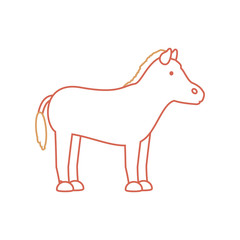 horse animal icon