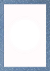 Confetti Border Invitation Background