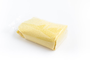 Raw Couscous in a package