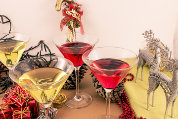 Cena y fiesta de navidad