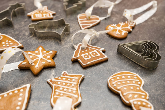 Traditional Christmas gingerbread