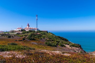 Fototapeta na wymiar Cabo da Roca - Leuchtturm; Portugal