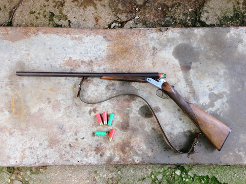 Loaded Hunting Rifle