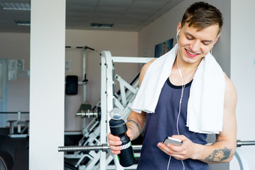 Man at a gym