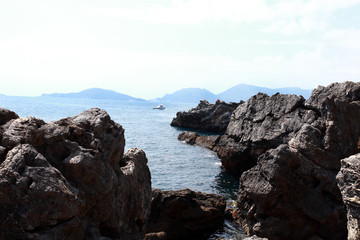 rocks on north italy a