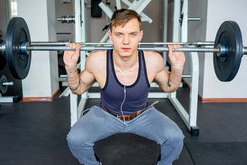 Man at a gym