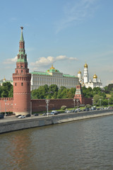 Tower Of The Moscow Kremlin.